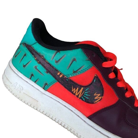 RARE 2018 Nike Air Force 1 Low What The 90s Size 8.5 - Picture 15 of 16